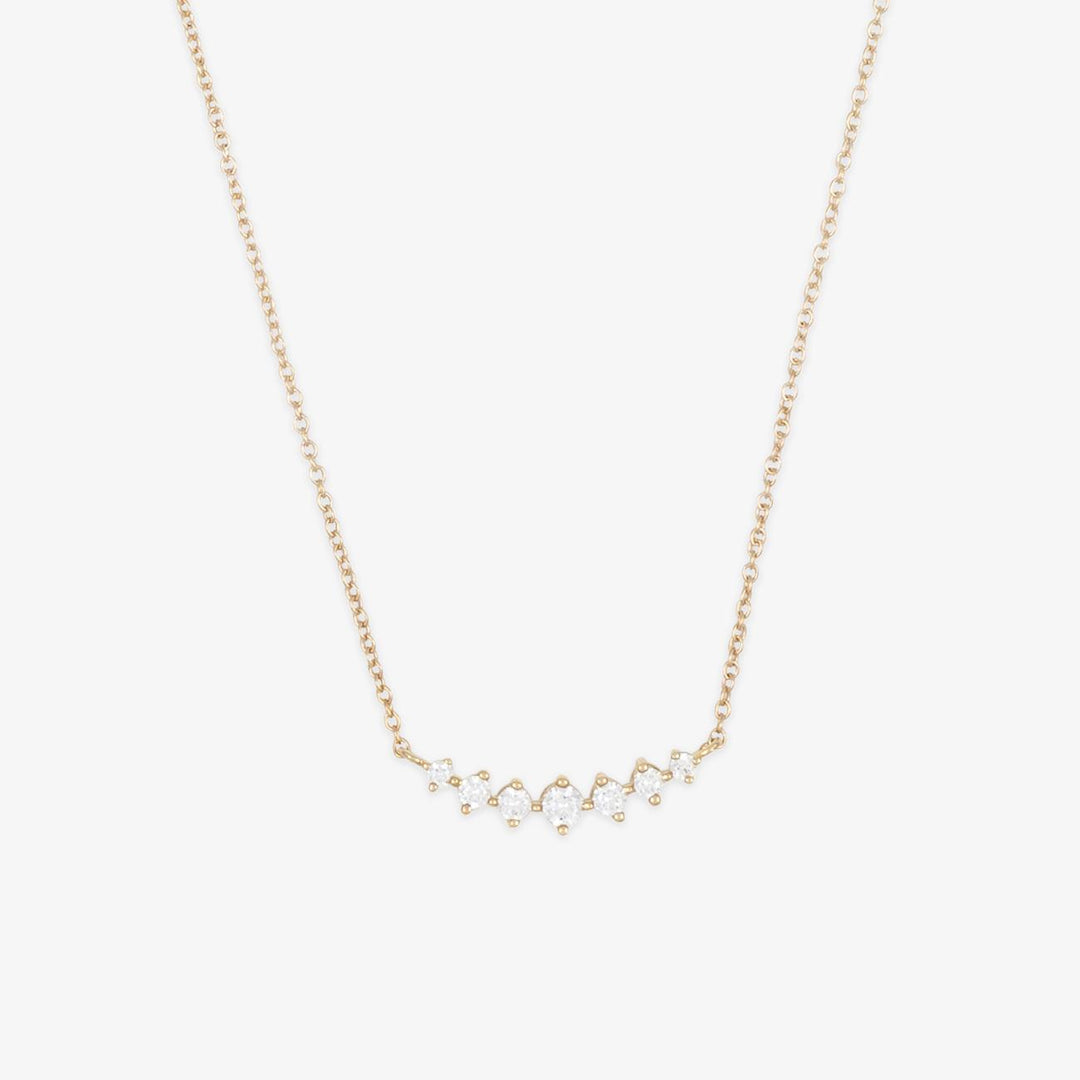 Elegantti 18K Gold Diamond kaulakoru | 0.19ct SI H-I timantit